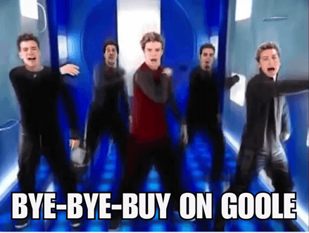 Bye bye buy on Google